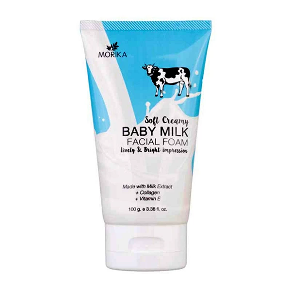 2. Baby Milk Facial Foam จาก Morika